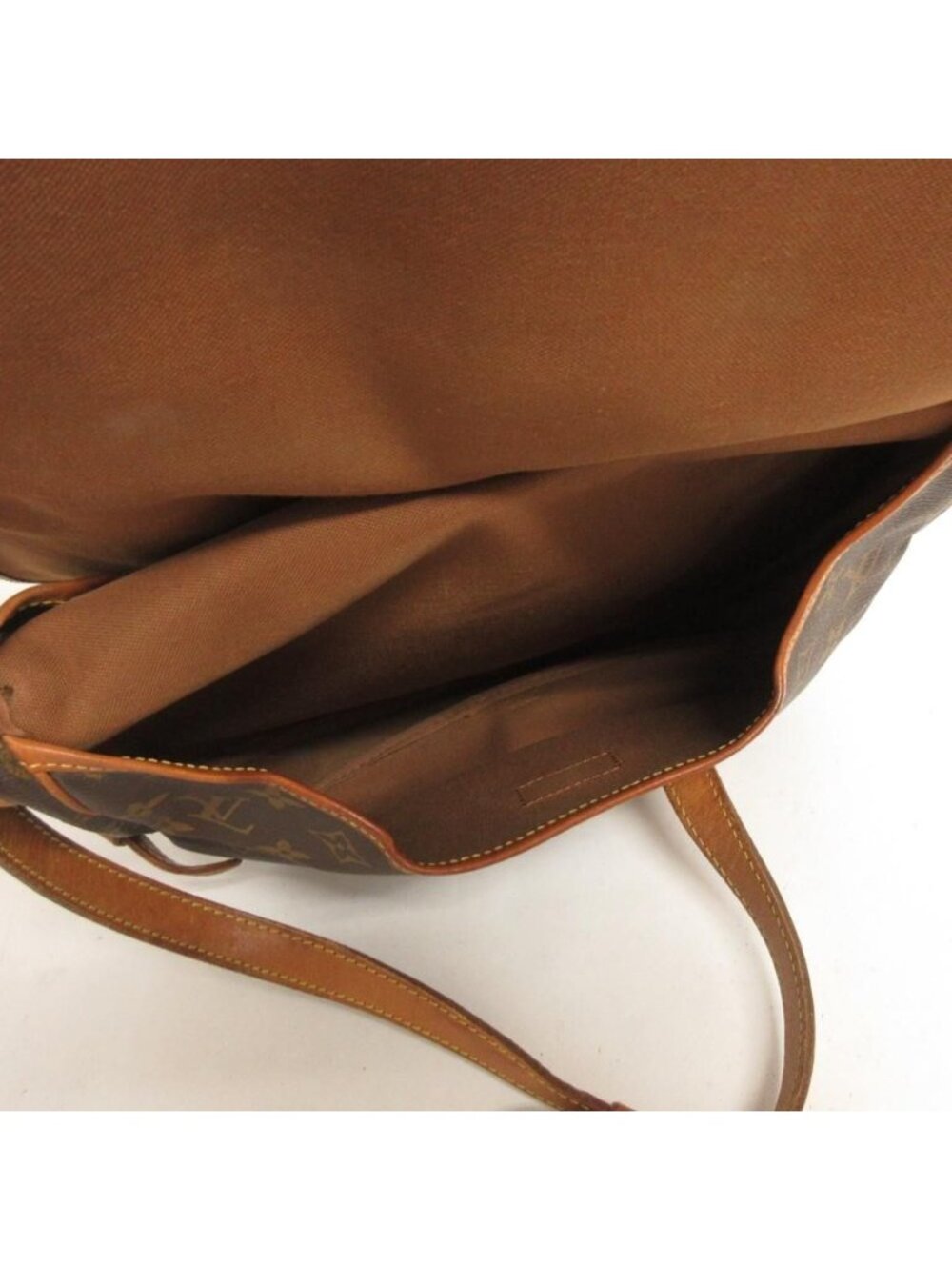 Louis Vuitton Saumur 30 Monogram Shoulder Bag Crossbody Brown - Picture 5 of 9